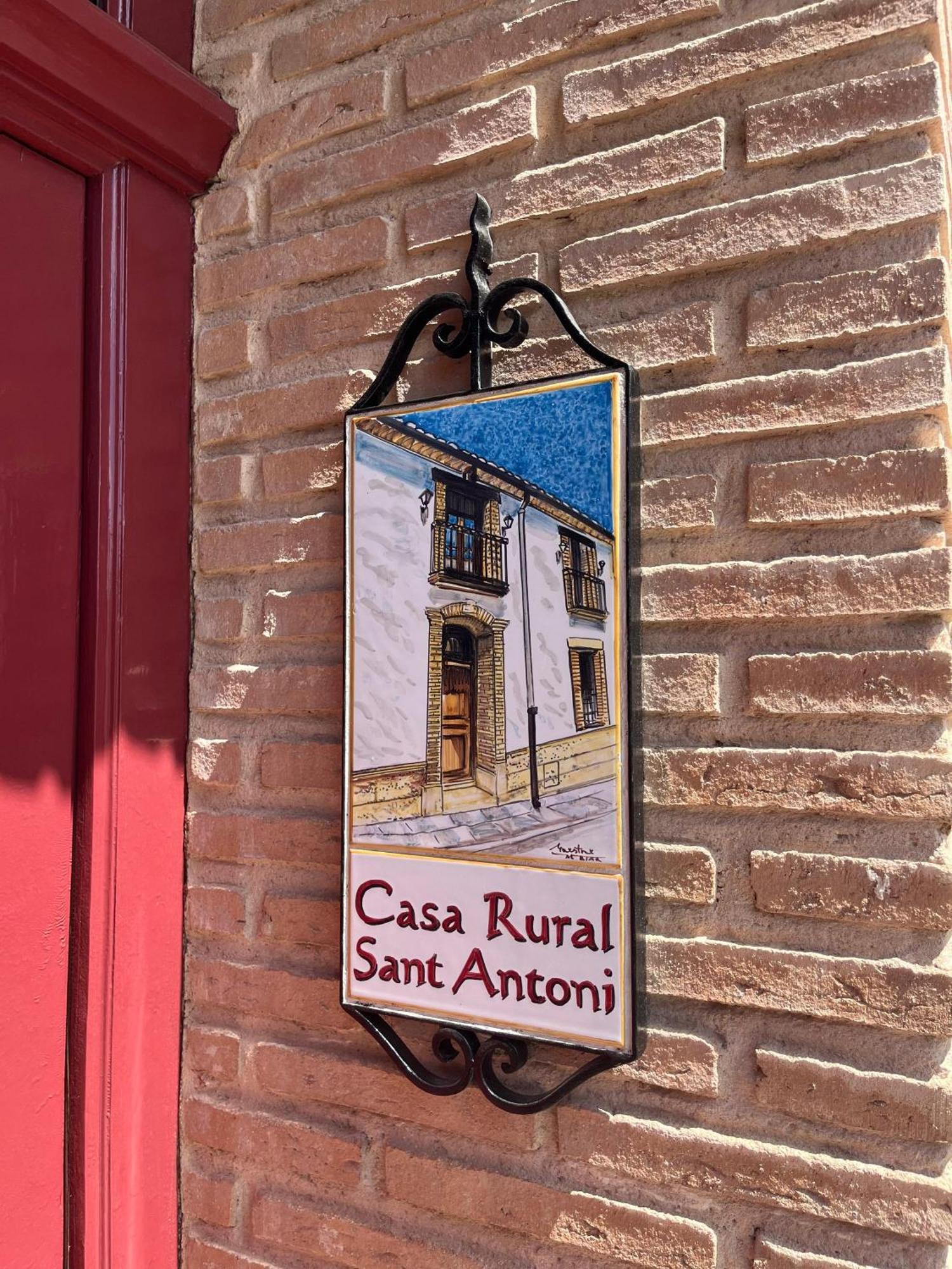 Casa Rural Sant Antoni 비아르 외부 사진